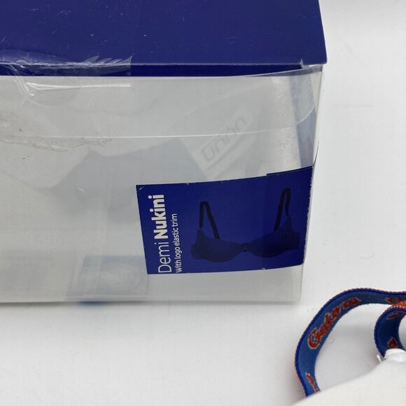 Nuyu Florida Gators Demi Bra 36C NCAA Padded Underwire Game Day Fan Gear NWT - Picture 2 of 4